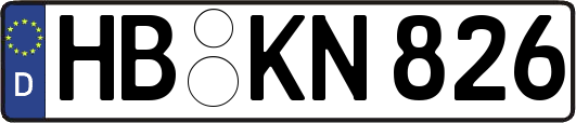 HB-KN826