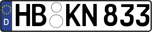 HB-KN833