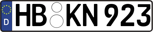 HB-KN923