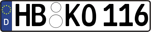 HB-KO116