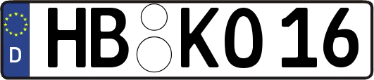 HB-KO16