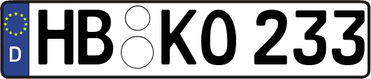 HB-KO233