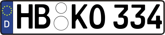 HB-KO334