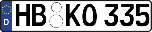 HB-KO335
