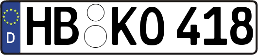 HB-KO418