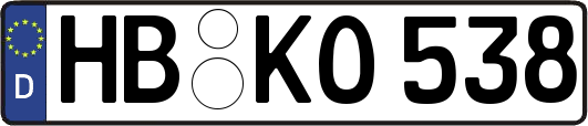 HB-KO538