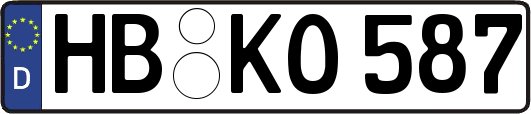 HB-KO587