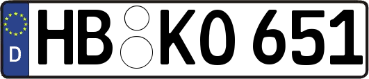 HB-KO651