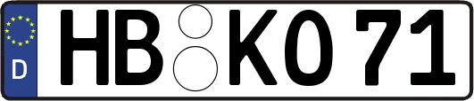HB-KO71
