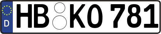 HB-KO781