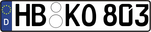 HB-KO803