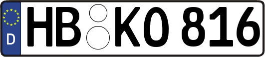 HB-KO816