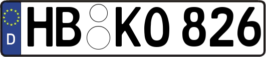 HB-KO826