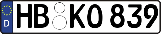 HB-KO839