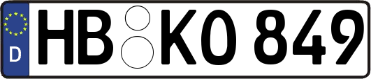 HB-KO849