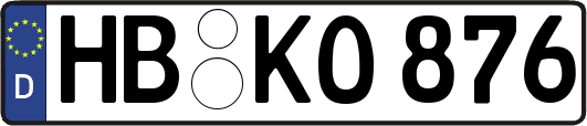 HB-KO876