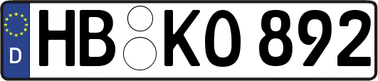 HB-KO892