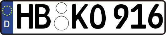 HB-KO916