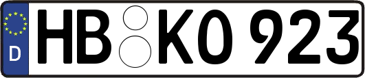 HB-KO923