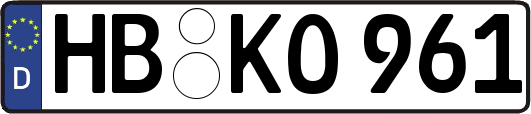 HB-KO961