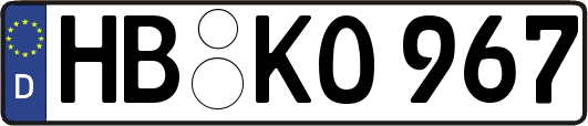 HB-KO967