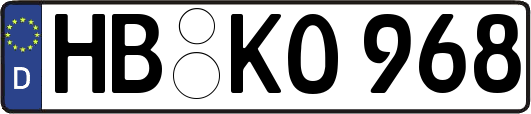 HB-KO968