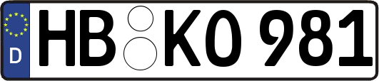 HB-KO981
