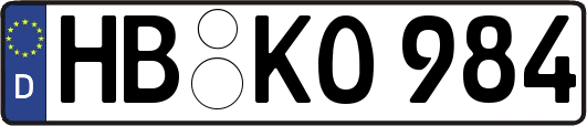 HB-KO984