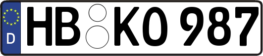 HB-KO987