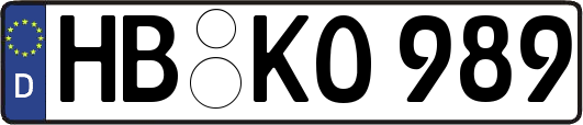 HB-KO989