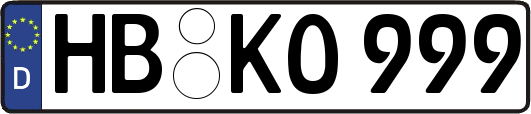 HB-KO999