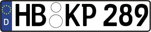 HB-KP289