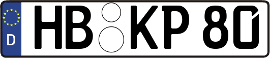 HB-KP80