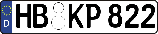 HB-KP822