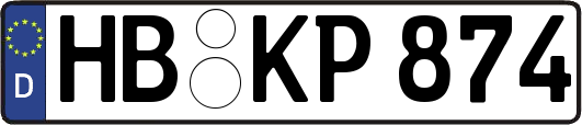 HB-KP874