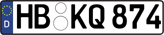 HB-KQ874