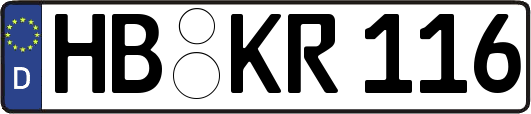 HB-KR116
