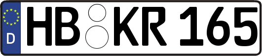 HB-KR165