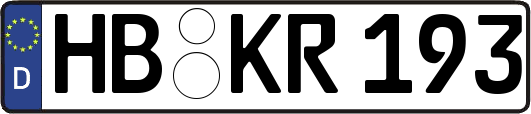 HB-KR193
