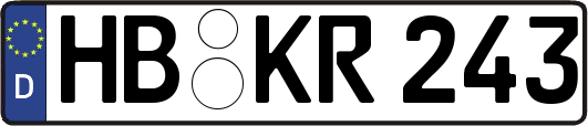 HB-KR243