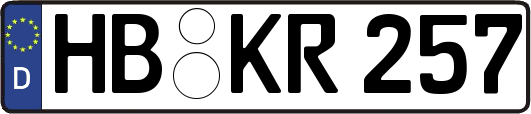 HB-KR257
