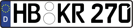 HB-KR270