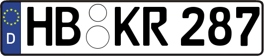 HB-KR287