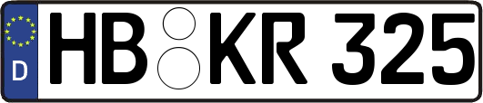 HB-KR325