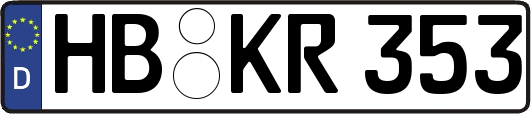 HB-KR353