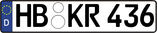 HB-KR436