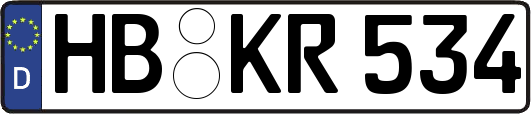 HB-KR534