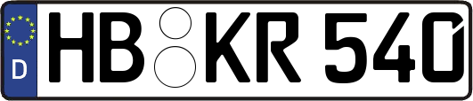 HB-KR540