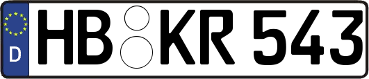 HB-KR543