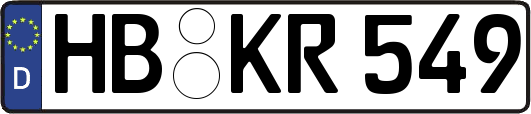 HB-KR549